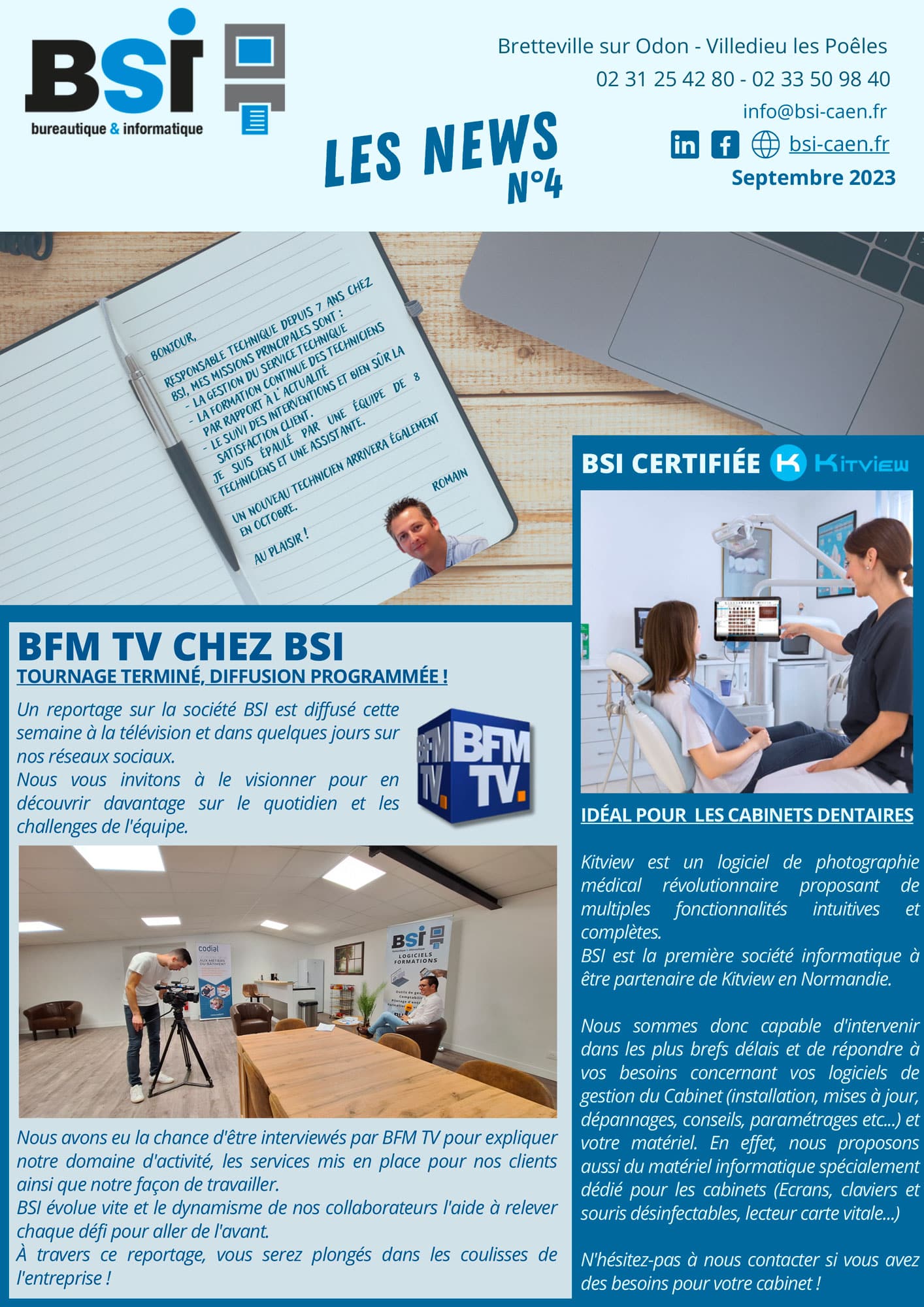 Newsletter 4 BSI Informatique