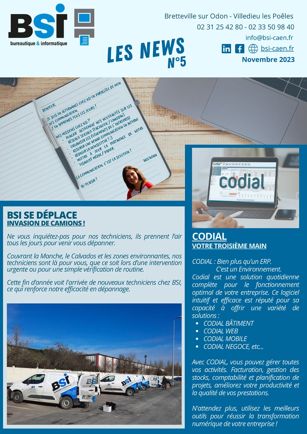 Newsletter 5 BSI informatique