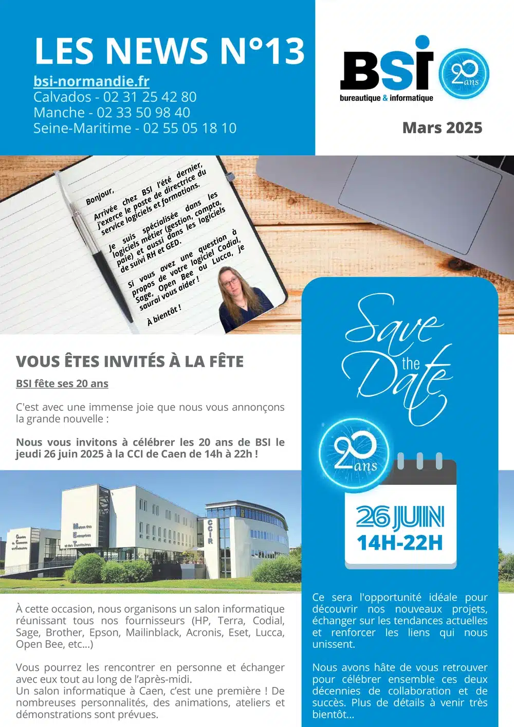 Newsletter 13 BSI informatique