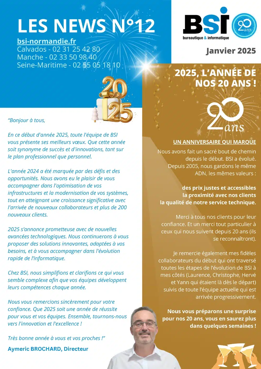 Newsletter 12 BSI informatique