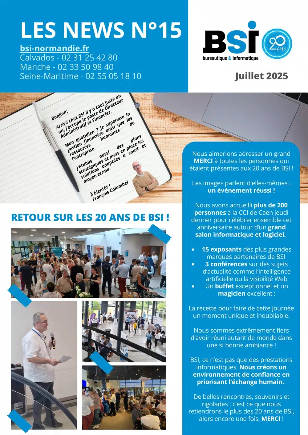 Newsletter 15 BSI informatique
